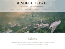 Tablet Screenshot of mindfulpower.net